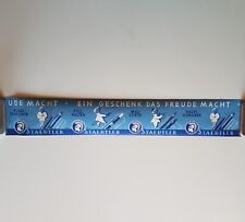 Schaufenster-Deko alt Staedtler Mars Füllhalter Kugelschreiber.. Reklame Plakat