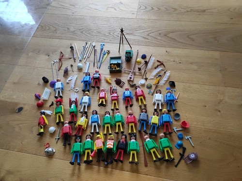 Set aus alten playmobil - set,