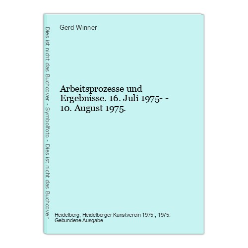 Arbeitsprozesse und