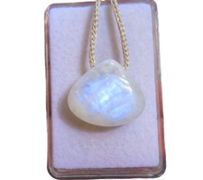 Mondstein blau cabochon - mondstein,