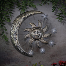 Abc home led wanddeko sonne - abc,