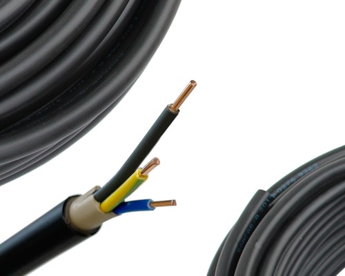 Nyy 3x1 5mm - (1,35€/m)nyy-j, /