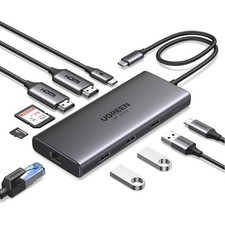 USB C Docking Station, Dual