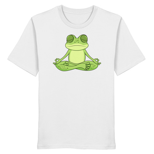 Frosch yoga namaste - yoga,