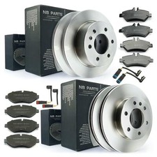 Bremsscheiben Bremsbeläge vorne hinten für Mercedes-Benz Sprinter 3-t 3,5-t 906