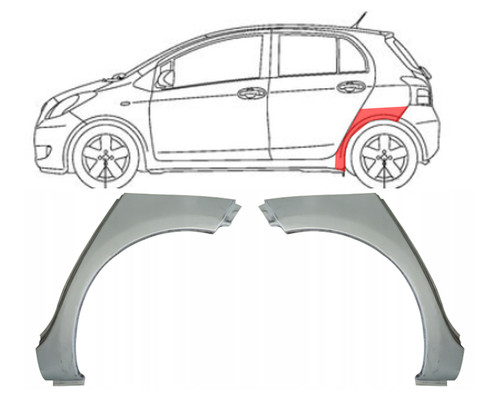 Für toyota yaris 2006 - für,