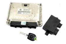 VW Lupo 6X Steuergerät 1,0l 37kw 50PS AUC Motor 030906032CP + Wegfahrsperre