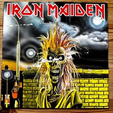 IRON MAIDEN - Iron Maiden - LP - 1980 - first UK pressing