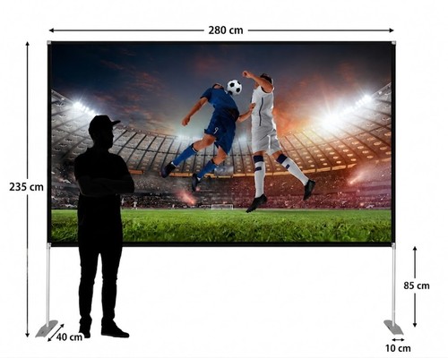 Beamer leinwand 120 zoll mit - 120,