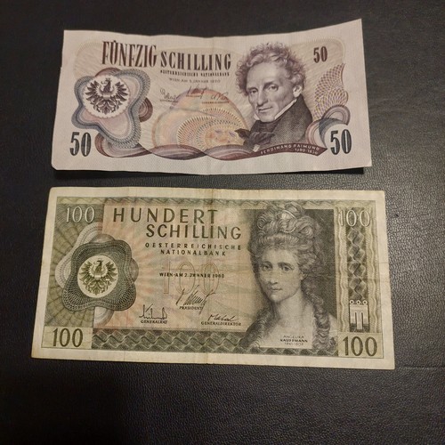 Banknoten aus österreich - aus, 50