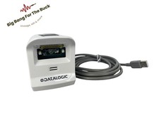 Datalogic Gryphon GPS4400 4490 2D Barcode Scanner USB Tischscanner weiß geprüft