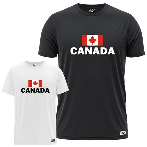 Eaks herren shirt canada - eaks®, "canada"