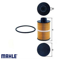 Kraftstofffilter für CHEVROLET CITROËN FIAT LANCIA PEUGEOT SUBARU MAHLE KX 208 D