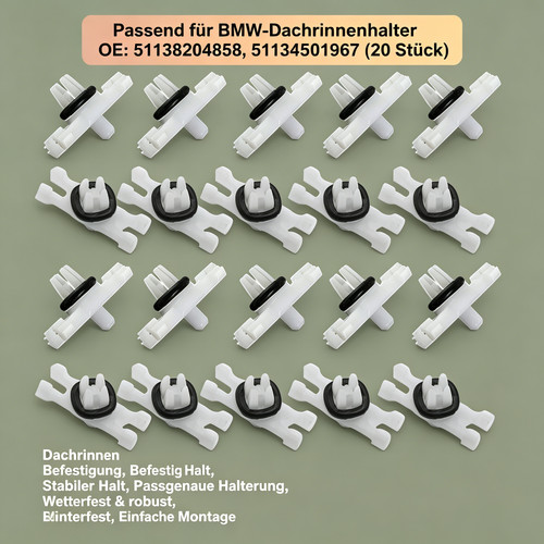 20x zierleisten clips für - 20x,