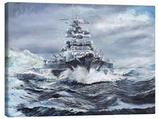 Leinwandbild Bismarck vor Grönland - Vincent Alexander Booth