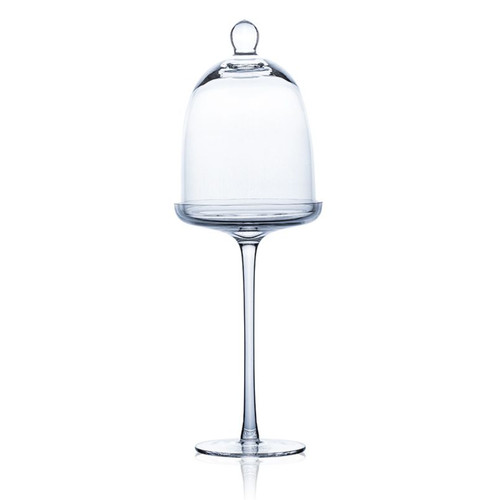 Glasglocke glasplatte mit - glasglocke,,