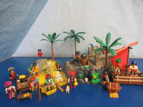 Piraten set insel festung - gr,