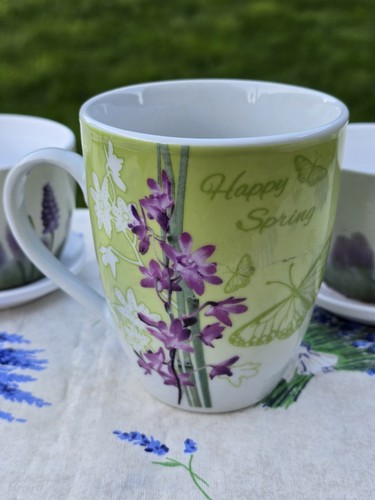 Porzellan tasse happy - 🌸,