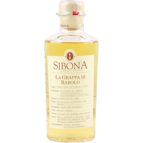Sibona grappa barolo - di, 0,5