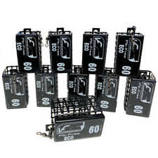 10 Stück Futterkorb Eckig Bleifrei alle Gewichte zur Auswahl von 10 - 120g