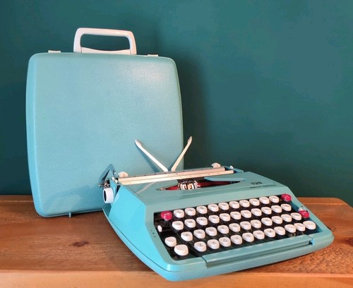 Vintage türkis smith corona - vintage,