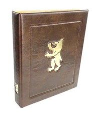 Philswiss Ringbinder braun (4 Ringe) mit 40 Hüllen, mehrfach vorhanden [460]