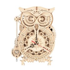 ROKR 3D-Holz-Puzzle Uhr "Owl