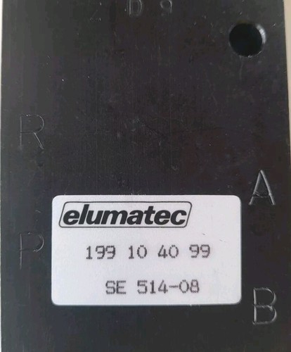 Neu elumatec ventil valve - neu,
