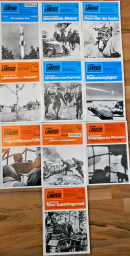 Der landser hefte konvolut - der, 10