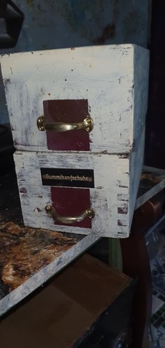 Holzkiste ddr dachbodenfund - holzkiste,