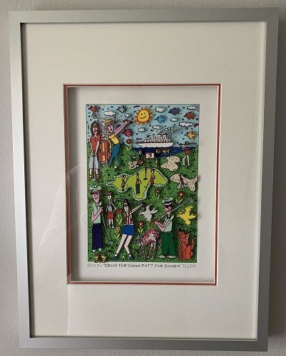 Original james rizzi bild - james, 3d-bild