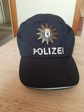 Polizei Berlin Basecap 2010 Gr. 52-54 unbenutzt Original Abz. Druckknopf