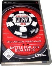 Selten World Series of Poker 2008 - Battle For The Bracelets ( Sony PSP Spiel )