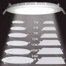 LED Einbaustrahler Deckenspot Einbauleuchte Deckenstrahler Einbau Spot Set flach