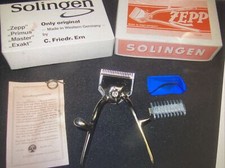 Mechanischer Hand Haarschneider "ZEPP" von den Alcoso Werken in Solingen NEU