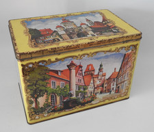 Große vintage blechdose - große,