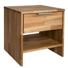 Nachtschrank eiche massivholz - nachtschrank,