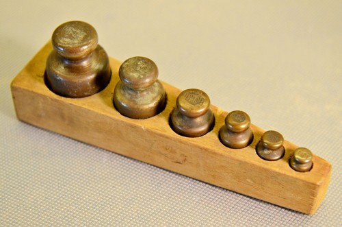 Alte gewichte aus - aus, im
