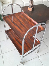 Servierwagen DINETT Barwagen Palisander Optik original 70er