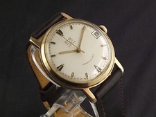 Tolle, zeitlos elegante Original GUB Glashütte 69.1 Vintage Herrenarmbanduhr