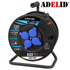 Baustellen Kabeltrommel Verlängerungskabel IP44 25m 30m 40m 50m 3x1,5 3x2,5