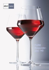 6 Rotwein-Gläser BURGUNDER-POKALE Schott Zwiesel PURE 8545/140 NEU  KRISTALLGLAS