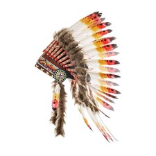 Indischer federkopfschmuck - indischer,