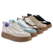 Damen Plateau Sneaker