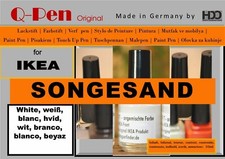 für IKEA SONGESAND weiß