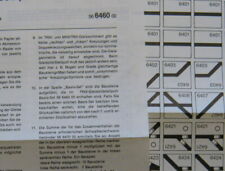 TRIX 56646000 Gleisbild Stellpult Planungsbogen + Anleitung 1984