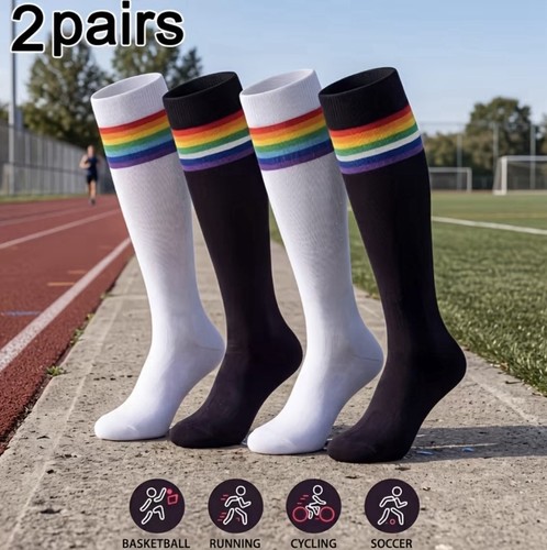 Paar lange regenbogen - paar,