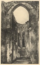 FOTO OYBIN Kirchenruine 1952