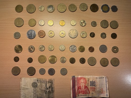 Sammlung alter münzen - alter, –