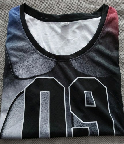 Achselshirt mit bvb aufdruck - achselshirt,
